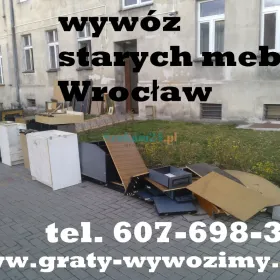 Opróżnianie mieszkań Wrocław,wywóz mebli Wrocław