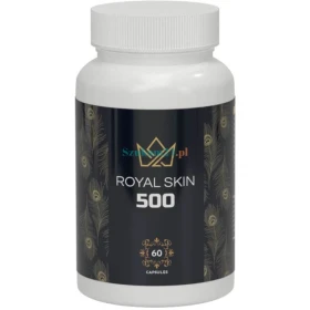 Tabletki Royal Skin 500 na problemy z pryszczami i trądzikiem skóry