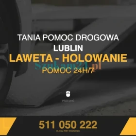 Pomoc drogowa Lublin Gołębiowski laweta 24h