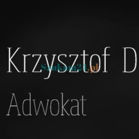 Adwokat Krzysztof Dadura Kancelaria Adwokacka Warszawa