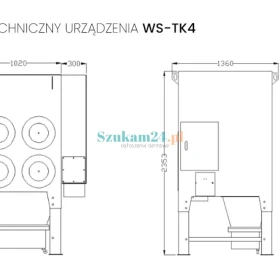 System filtracji i wyciągu spalin WS-TK