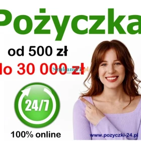 Pożyczka do 30 000 zł na Dzisiaj!