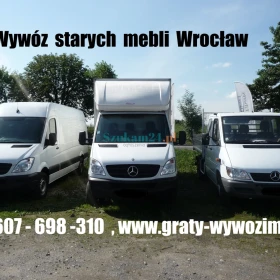 Odbiór,demontaż,wywóz,utylizacja starych mebli Wrocław.