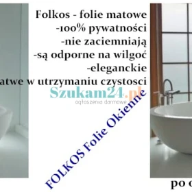 Folie matowe prywatyzujące Marki -folie do biura, domu ,sklepu, szkoły