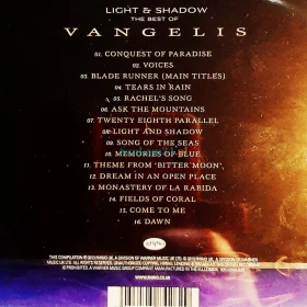 Polecam Album CD VANGELIS Album Light Shadow Vangelis CD Nowa !